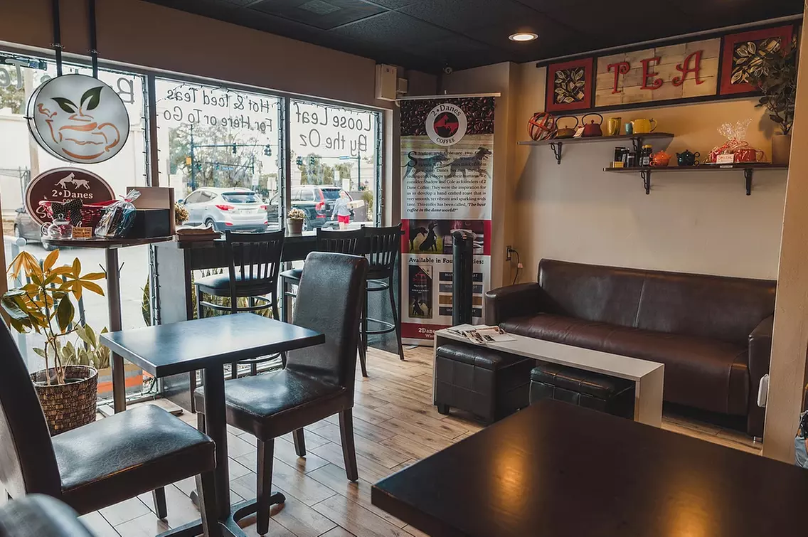 Pizza and Tea Drink, Sunday Brunch and Painting Class, or Food and Drink Combo at Tea & Tea (Up to 30% Off) - Primary Image