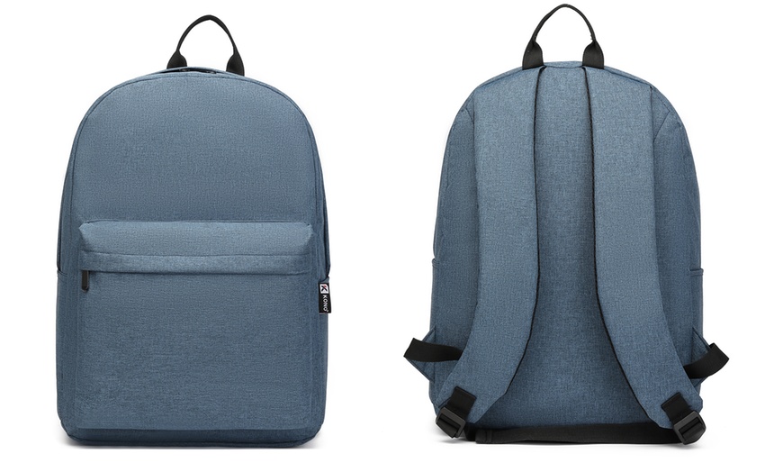 Image 13: Backpack with Padded Shoulder Straps and Padded Back