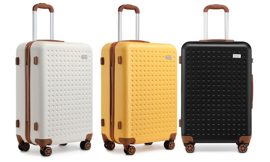 Image 2: Valise ABS avec design circulaire