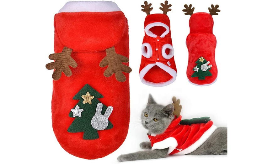 Image 3: Christmas Costume for Small or Medium Dogs and Cats