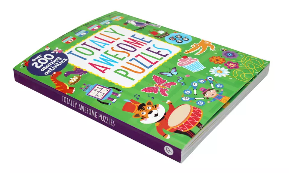 Totally Awesome Puzzles Activity Book - Second Medium