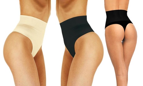Lot de 2, 3 culottes taille haute sculptantes et gainantes