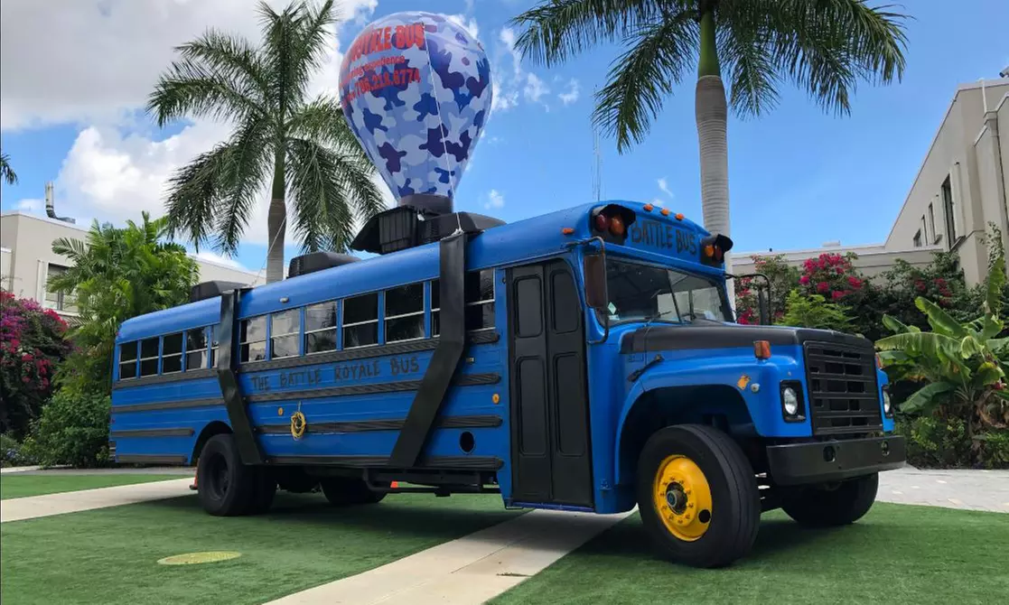 Two- or Three-Hour Gaming Party from The Battle Royale Bus (Up to 35% Off). Two Options Available. - Primary Image