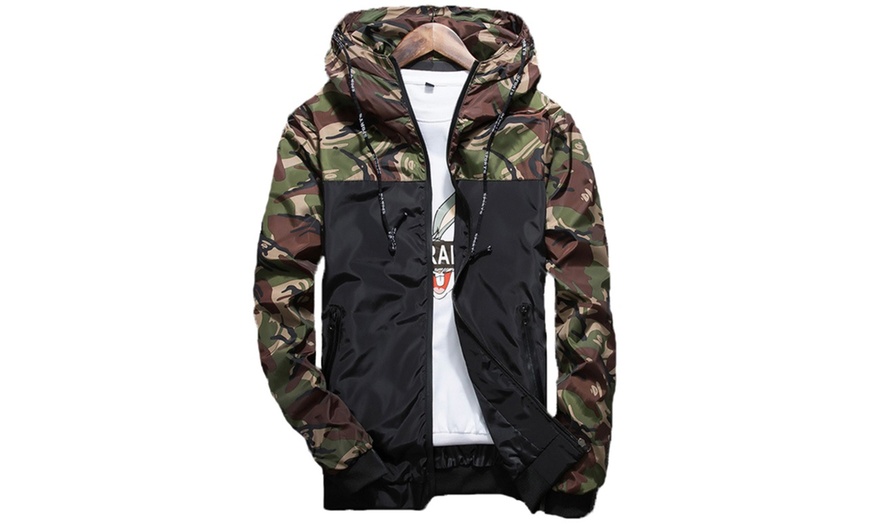 Image 2: Blouson homme coupe-vent Camo 