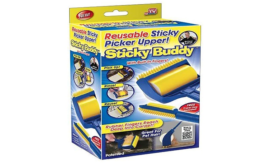 Image 3: Reusable Sticky Lint Roller