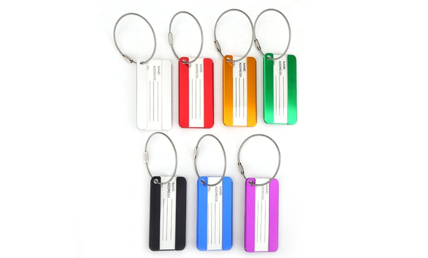 Image 3: Aluminium Luggage Tag