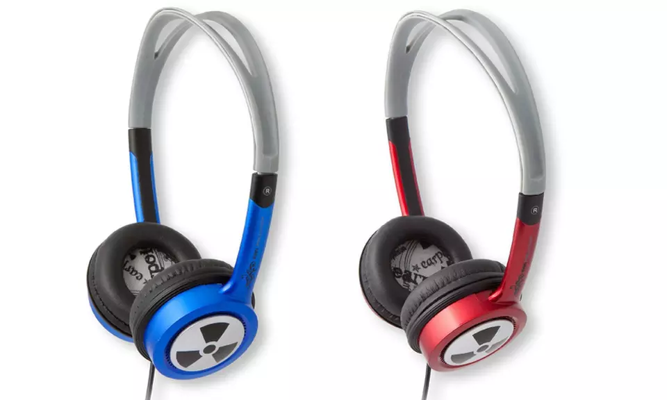 iFrogz Ear Pollution TOXIX On-Ear Wired Stereo Headphones - Second Medium
