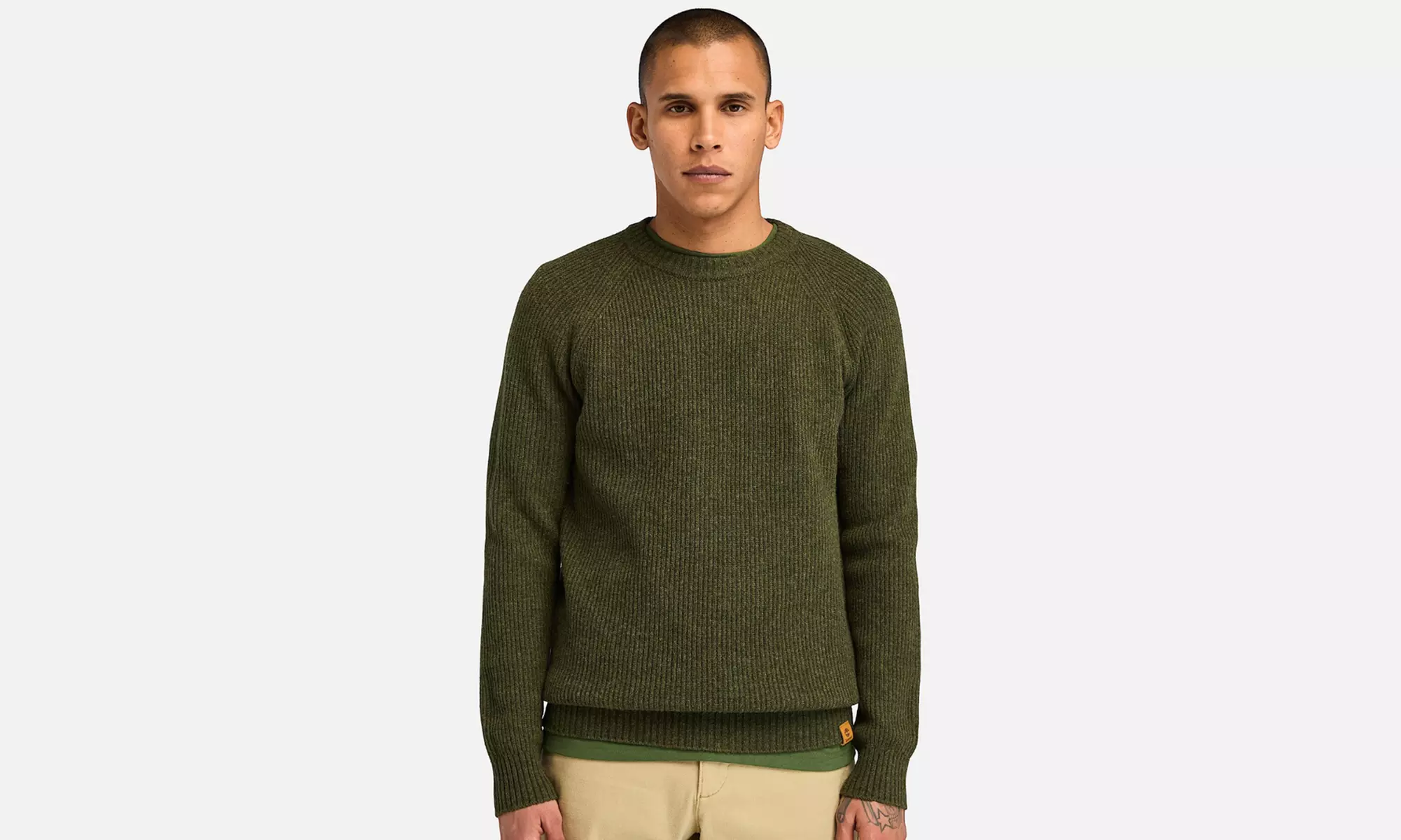 Maglione Timberland® uomo in lana Merinos