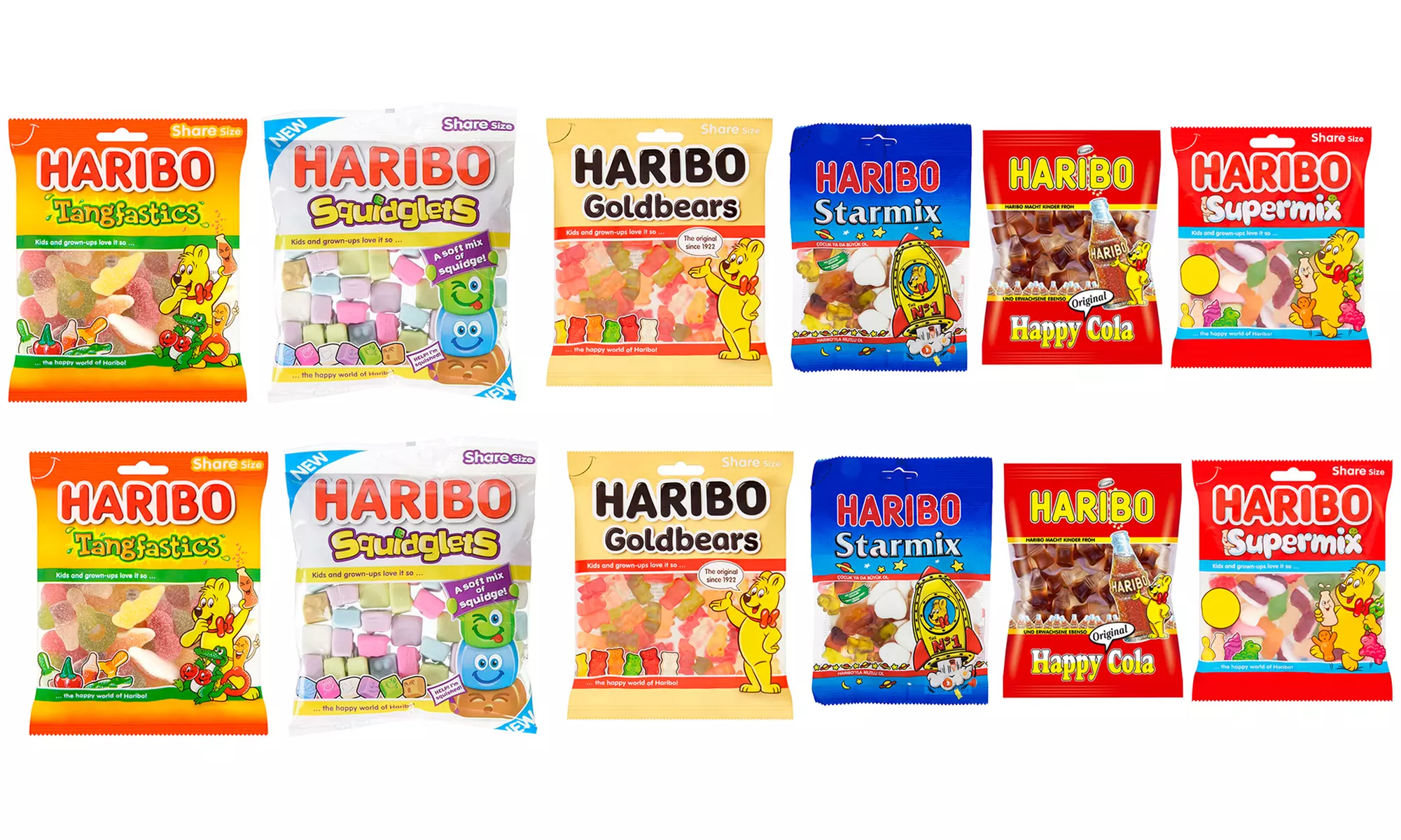 12-Pack Mixed Haribo Sweets - Primary Image