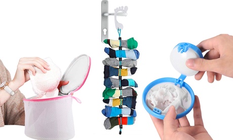 Retina salva reggiseno, filtro per la lavatrice e salva calzini