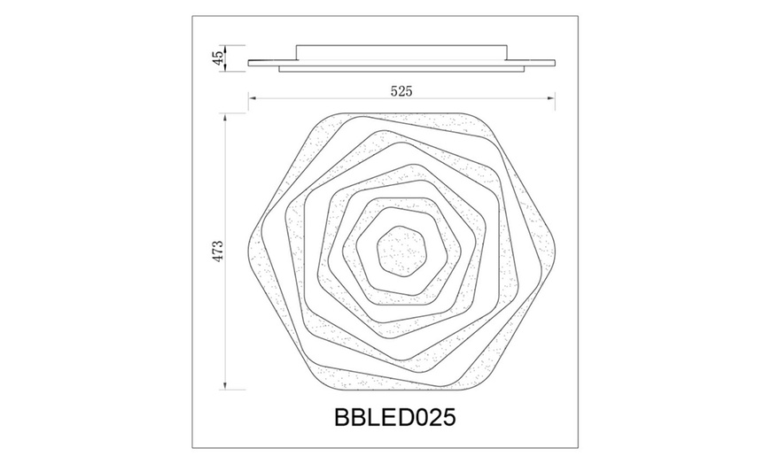 Image 49: Lampadari e plafoniere LED