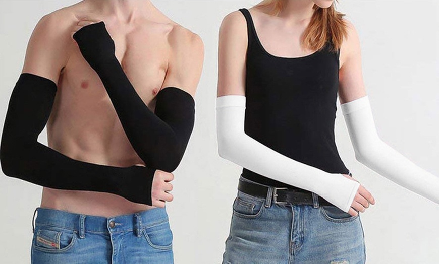 Arm Warmer Sleeve for Running | Groupon