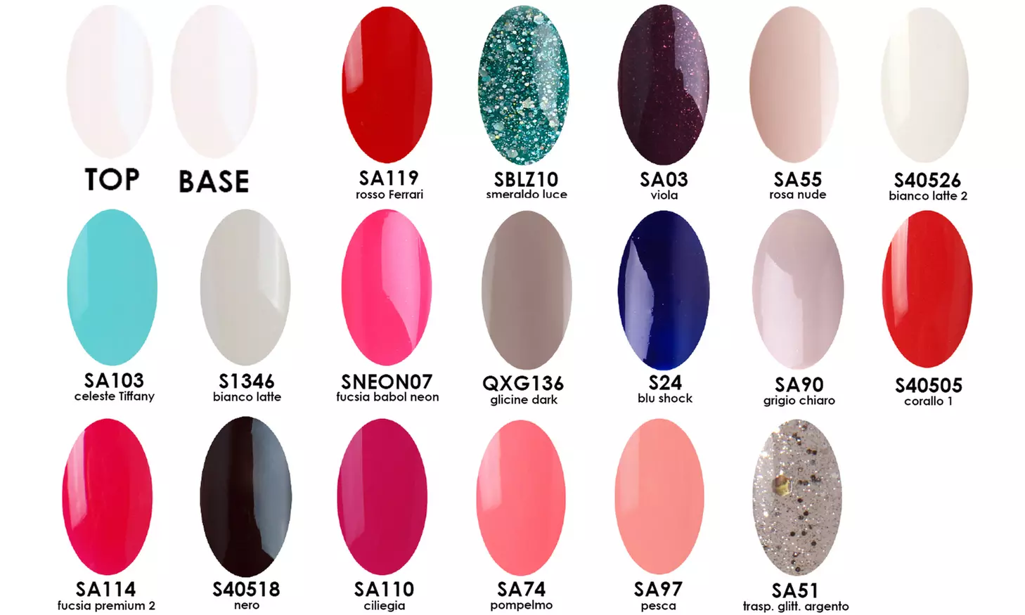 Kit lampada e smalti semipermanenti