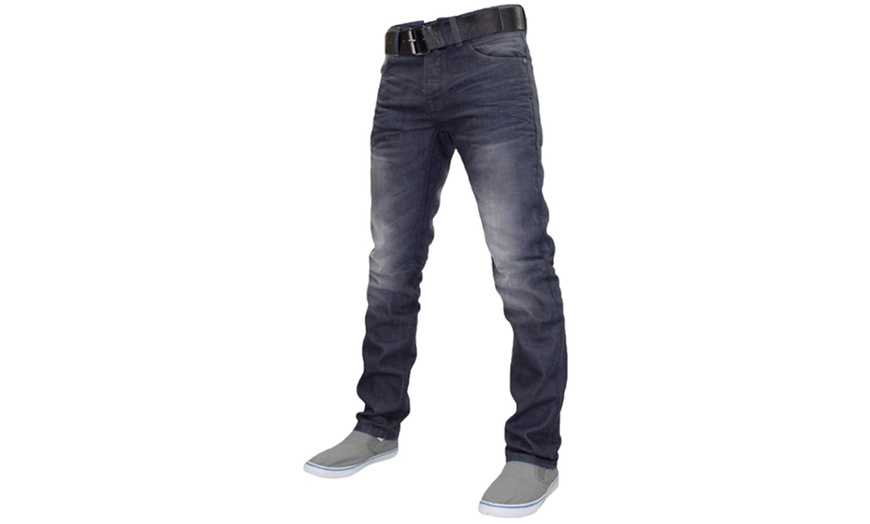 Image 2: Crosshatch Men's Denim Jeans