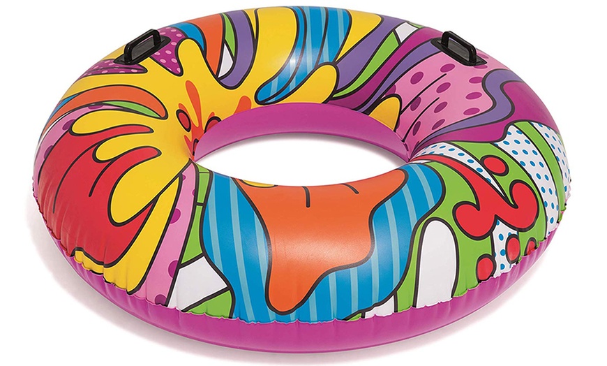 Image 2: Bestway Inflatable Rubber Ring