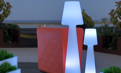 Lampada da terra e da tavolo per interni ed esterni disponibile in 3 modelli