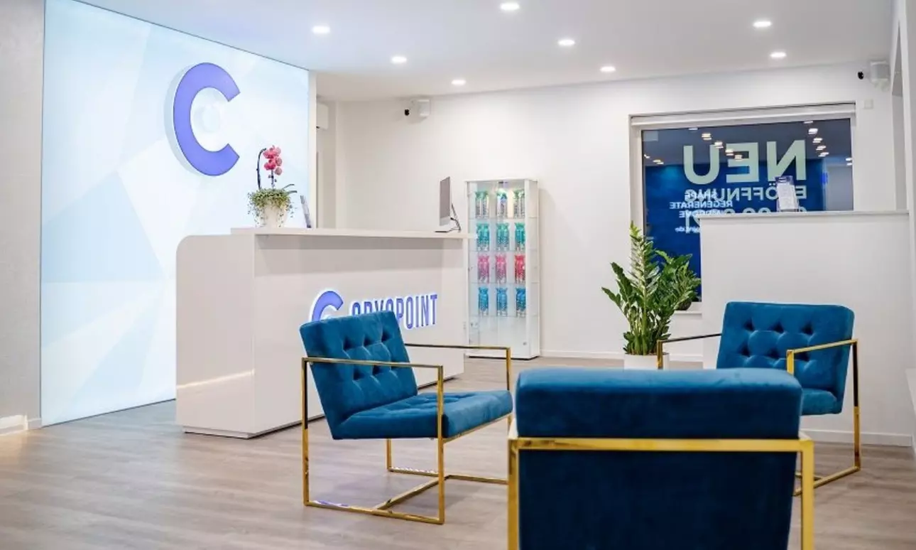 Cryo-Facial-Anwendung