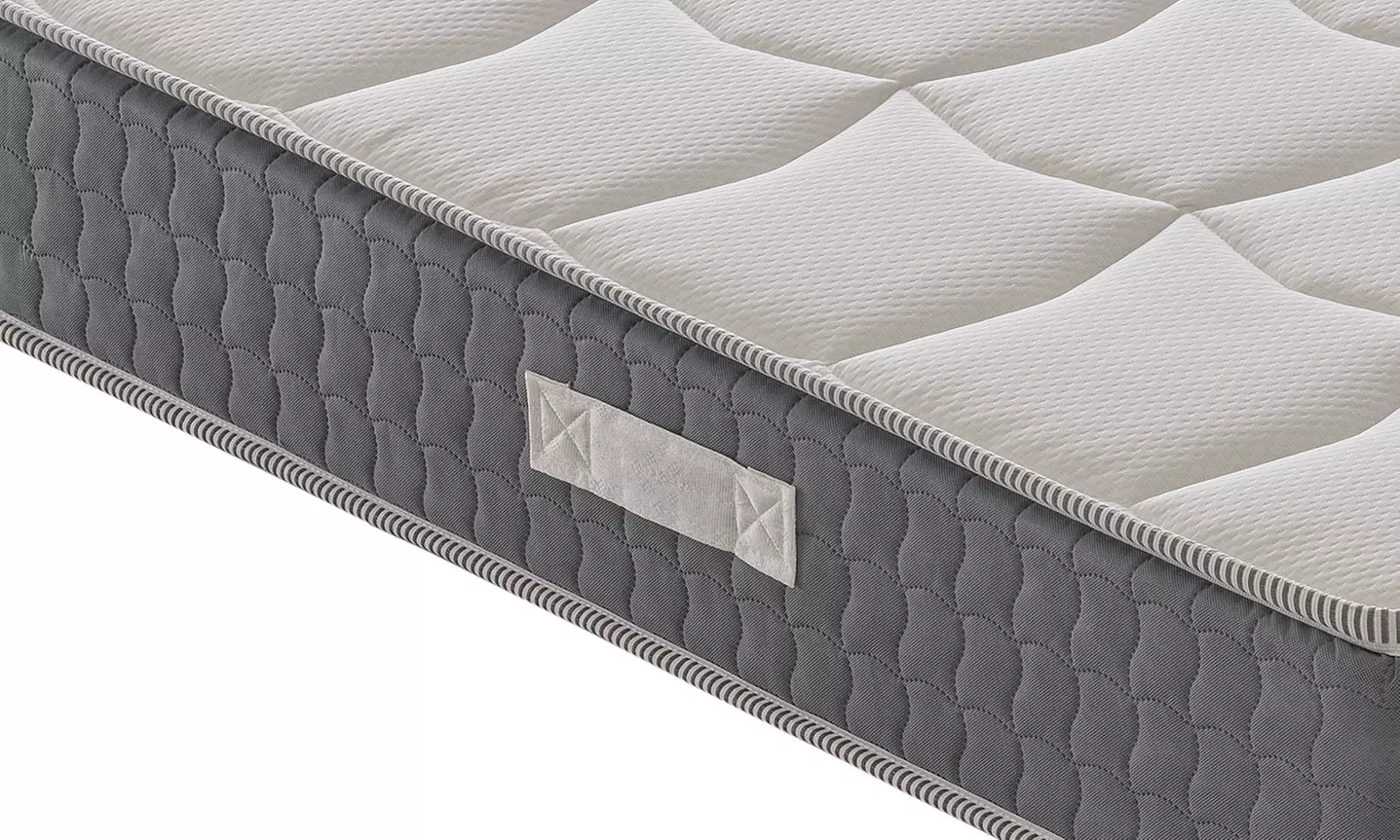 Dubbel comfort traagschuim matras in afmetingen naar keuze - Second Medium