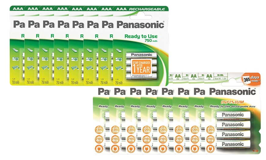 Image 2: Panasonic Rechargeable Batteries