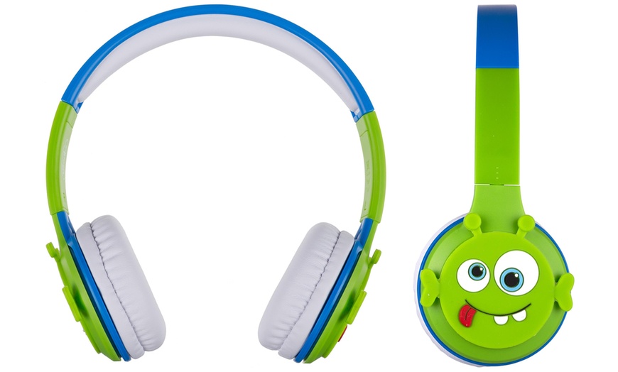 Image 7: Kids' Bluetooth On-Ear Headphones