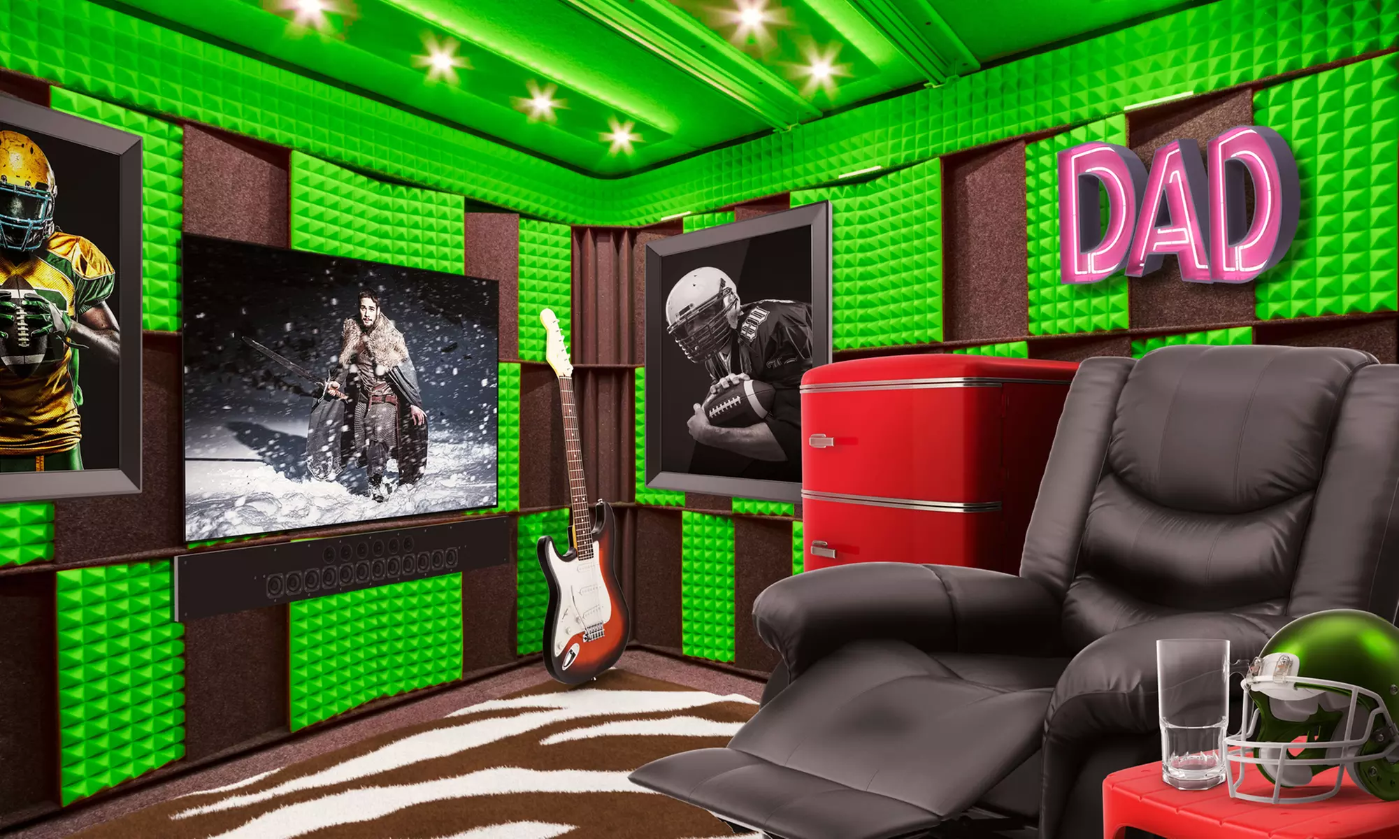 The Ultimate Father's Day Gift: Fully Furnished Sound-Isolation Man Cave  - Second Medium