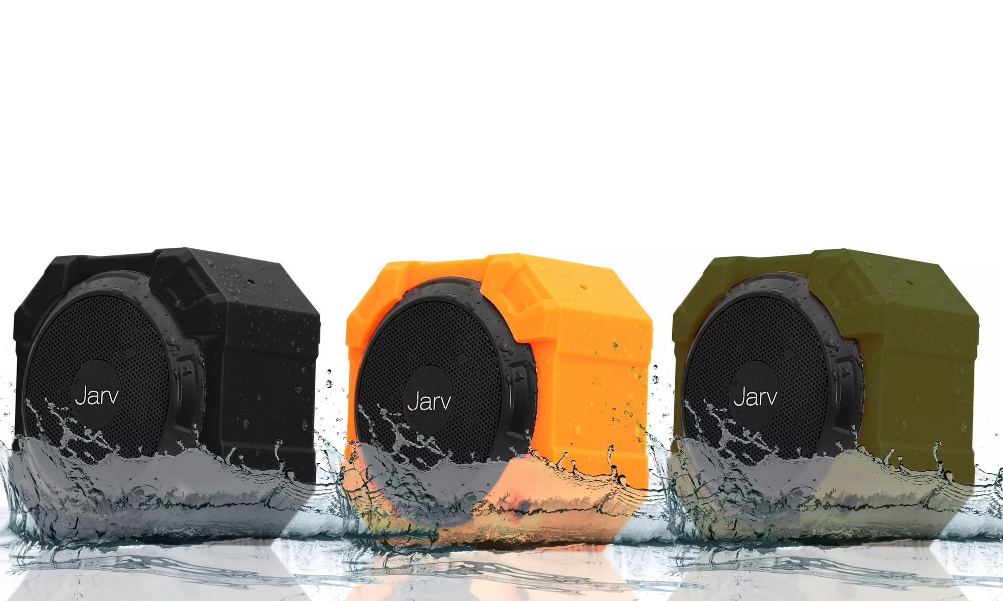 Jarv X96 Rugged Indoor/Outdoor Portable Bluetooth Speaker with Subwoofer - Primary Image
