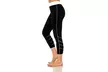 Women's Stretchy Capris with Contrast Stitching - Second Medium
