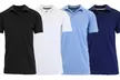 4-Pack Galaxy By Harvic Men's Dry-Fit Moisture-Wicking Polo (S-2XL) - Second Medium