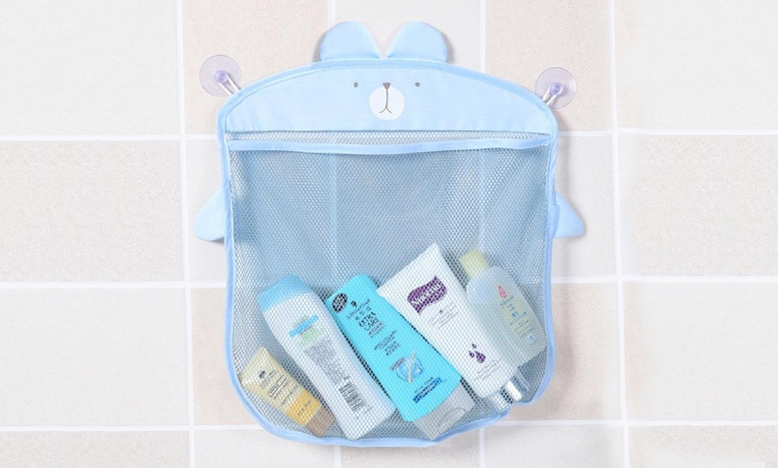 Image 8: Bathroom Toys Storage Bag