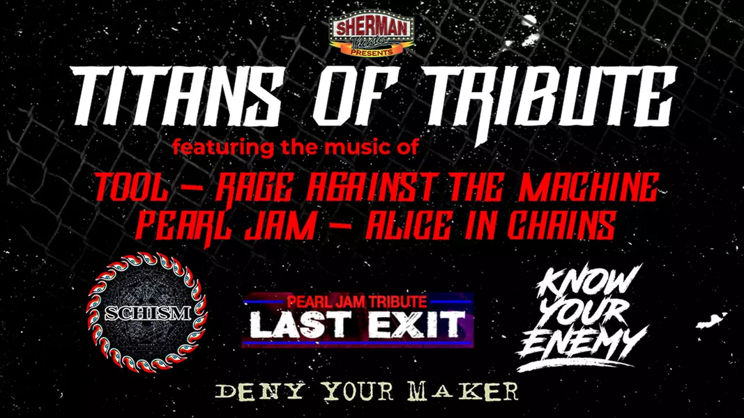 Titans of Tribute on February 18, 2023 at 7 p.m. - Primary Image