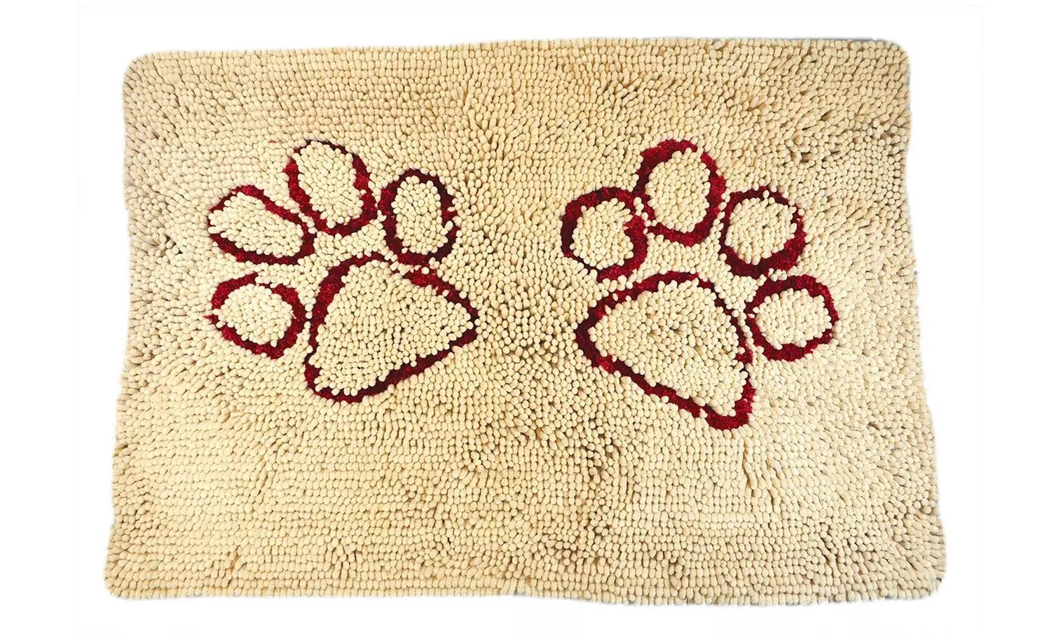 My Doggy Place Ultra-Absorbent Dog Doormat with Paw Design - Second Medium