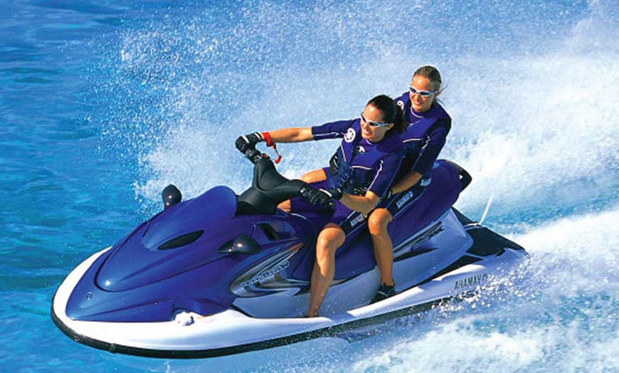 Image 2: 30 or 60min Jet Ski for up to 4