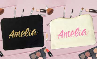 Personalised Cosmetic Makeup Bag