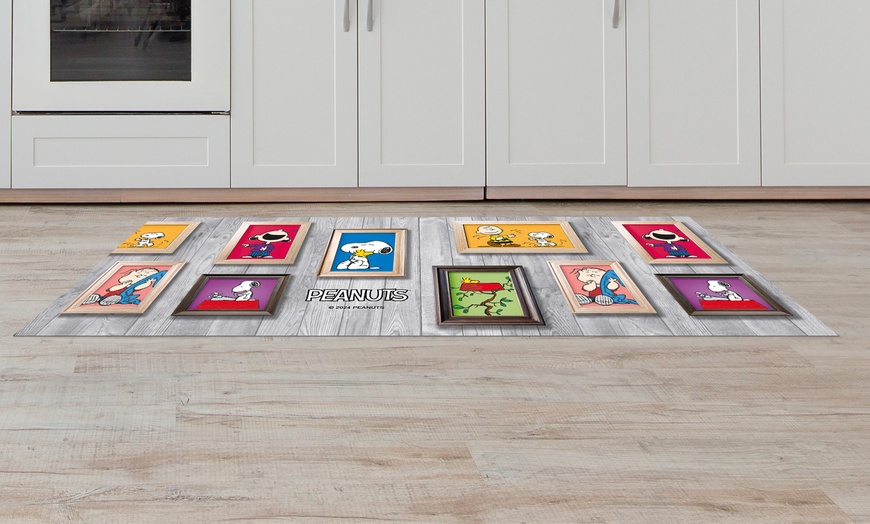 Image 15: Tapis de cuisine antidérapant Snoopy