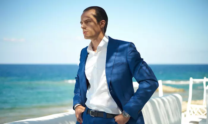 $249 for One Custom Suit with a Tie and Pocket Square from Exotic Bespoke ($349 Value) - Primary Image