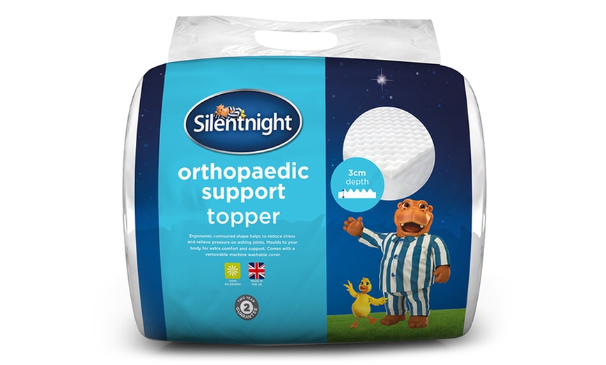 Image 5: Silentnight Orthopaedic Topper