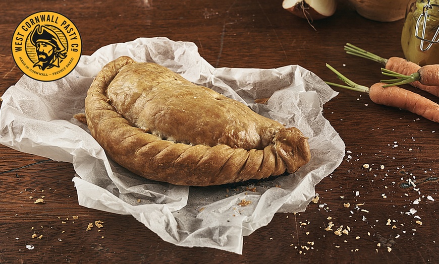 Image 1: Cornish Pasty, Wedges and Drink