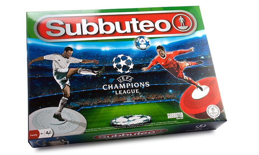 Image 2: Subbuteo Set; Champions League, England or Liverpool