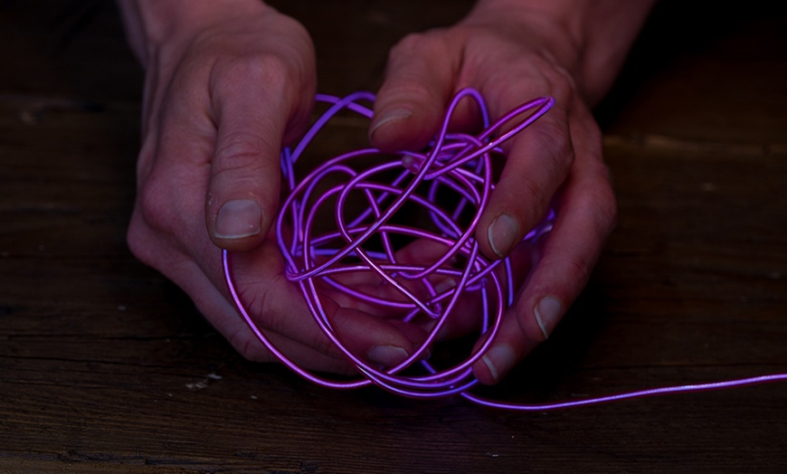 Image 6: DIY Neon-Effect String Light