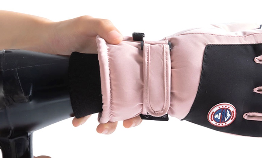 Image 8: Winter Thermal Touchscreen Windproof Ski Gloves