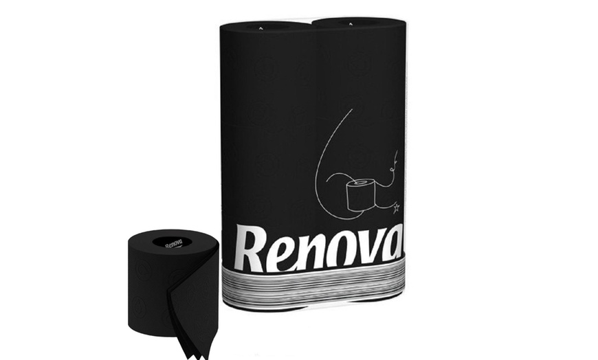 Image 4: Pack of Six Renova Coloured Toilet Paper Rolls