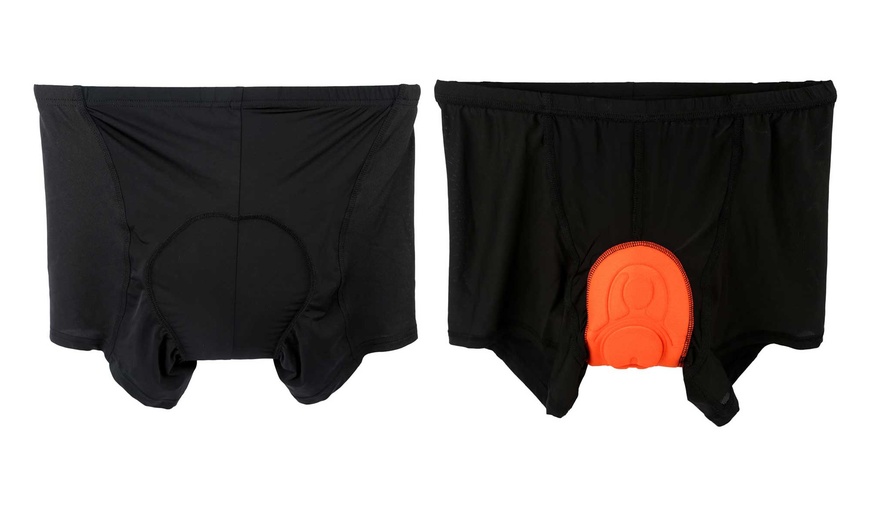 Image 4: Men's Padded Cycling Shorts