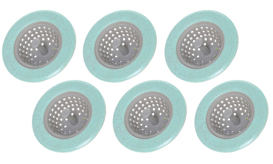 Image 11: Silicone Kitchen Sink Strainers