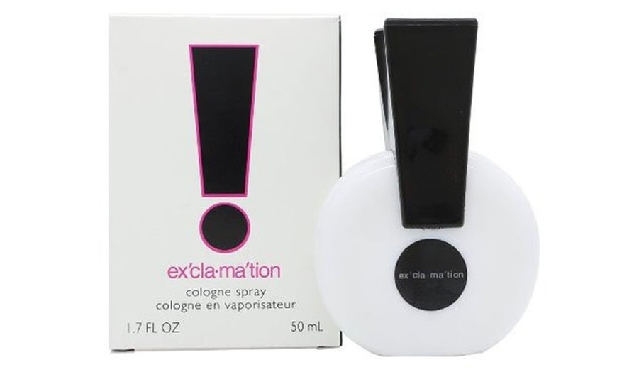 Image 1: Two-Pack of Coty Exclamation Women's Cologne Spray 50ml