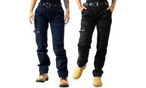 Site King Women's Cargo Work Trousers