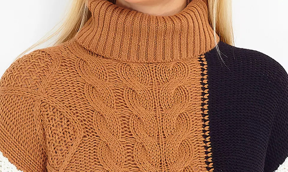 Robe Femme Color Block Jumper - Second Medium