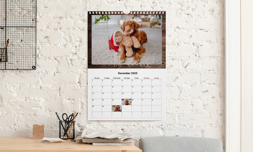 Image 3: Personalised Photo Calendar from Printerpix