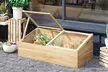 Outsunny Wooden Cold Frame Greenhouse - Image 2