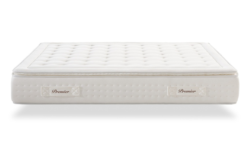 Image 6: Matelas avec surmatelas mousse à mémoire, soutien anti-stress 12 zones