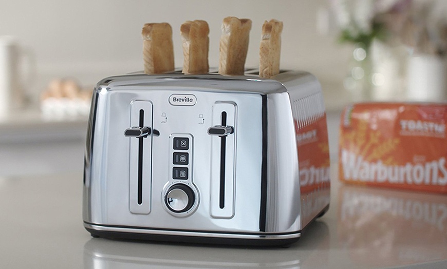 Image 1: Breville Four-Slice Toaster